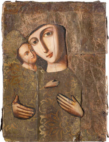 AN ICON SHOWING THE MOTHER OF GOD - photo 1