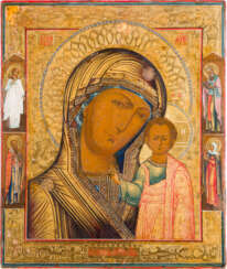 AN ICON SHOWING THE KAZANSKAYA MOTHER OF GOD