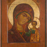 A SMALL ICON SHOWING THE KAZANSKAYA MOTHER OF GOD - photo 1