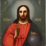 GROSSE IKONE MIT CHRISTUS DEM WELTENHERRSCHER - Foto 1