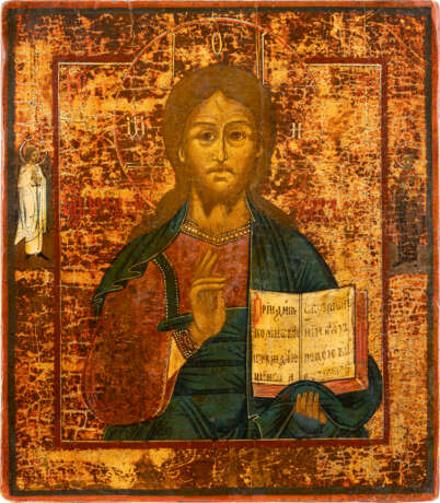 IKONE MIT CHRISTUS PANTOKRATOR - Foto 1