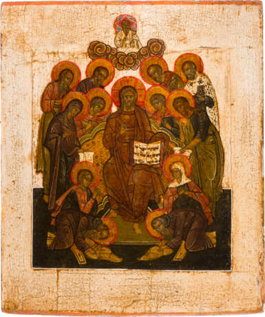 TWO ICONS: CHRIST PANTOKRATOR AND EXTENDED DEISIS - фото 3
