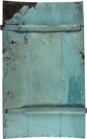 A MONUMENTAL SIGNED AND DATED ICON SHOWING THE ANNUNCIATION FROM A CHRUCH ICONOSTASIS - photo 2
