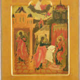 A FINE ICON SHOWING THE ANNUNCIATION OF THE MOTHER OF GOD - photo 1