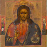 TWO ICONS SHOWING THE ANNUNCIATION AND CHRIST PANTOKRATOR - photo 3