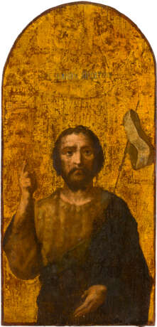 A LARGE ICON SHOWING ST. JOHN THE FORERUNNER - photo 1