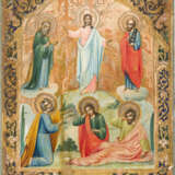 AN ICON SHOWING THE ASCENSION OF CHRIST - photo 1