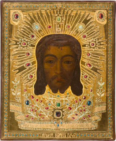 AN ICON SHOWING THE MANDYLION - photo 1