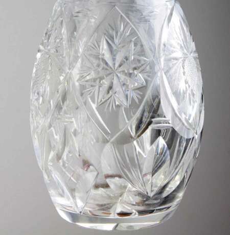 Kristallkaraffe mit Silbermontierung - photo 2