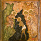 A MONUMENTAL ICON SHOWING SIX MAIN FEAST OF THE LITURGICAL YEAR - photo 5