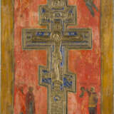 A STAUROTHEK ICON SHOWING THE CRUCIFIXION OF CHRIST - photo 1