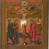 FEINE IKONE MIT DER KREUZIGUNG CHRISTI - Foto 1