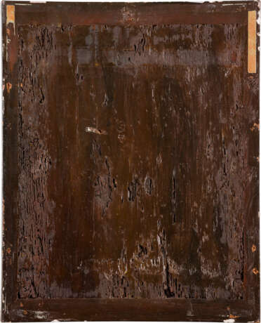 A FINE AND LARGE ICON SHOWING THE DESCENT INTO HELL - photo 6