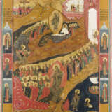 A MONUMENTAL ICON SHOWING THE RESURRECTION AND DESCENT INTO HELL OF CHRIST - photo 1