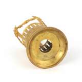 Wine rack Louis XVI style Gold-plated metal 19th century - photo 5