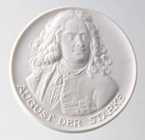 Meissen Medaille August der Starke - Foto 1