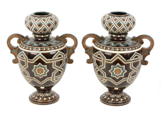 Vasenpaar um 1880 - Foto 1