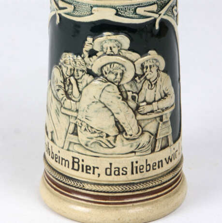 Jugendstil Bierkrug um 1900 - photo 2