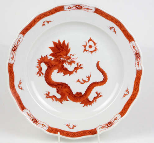 Meissen Teller *Mingdrache* - photo 1