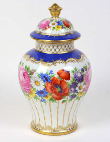 handbemalte Deckelvase - photo 2