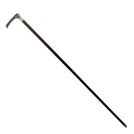 Walking cane with a silver handle. Silver 84 At the turn of 19th -20th century - photo 2