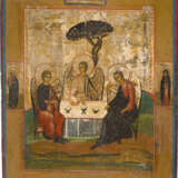 TWO ICONS: THE OLD TESTAMENT TRINITY AND THE MOTHER OF GOD OF THE SIGN - photo 3