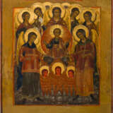 AN ICON SHOWING THE SYNAXIS OF THE ARCHANGELS - photo 1