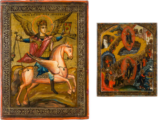 TWO SMALL ICONS: THE ANASTASIS AND THE ARCHANGEL MICHAEL AS HORSEMAN OF THE APOCALYPSE - фото 1