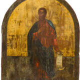 A LARGE ICON SHOWING A SAINT FROM A CHURCH ICONOSTASIS - фото 1