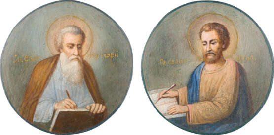 SIX ICONS FROM A ROYAL DOOR OF AN ICONOSTASIS - photo 2