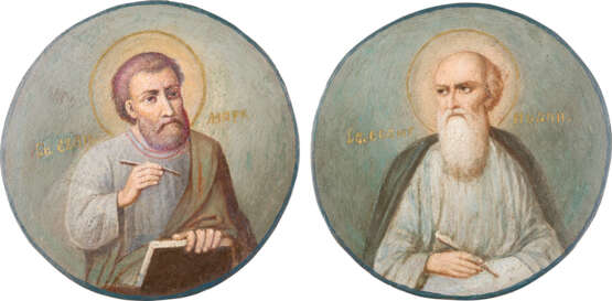 SIX ICONS FROM A ROYAL DOOR OF AN ICONOSTASIS - photo 3