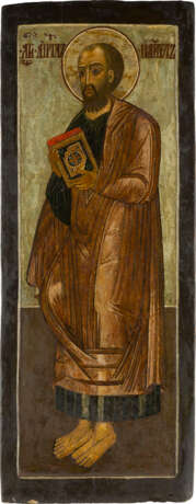 A MONUMENTAL ICON SHOWING ST. PAUL THE APOSTLE FROM A CHURCH ICONOSTASIS - photo 1