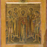 A FINE ICON SHOWING THE FIVE MARTYRS OF SEBASTE - photo 1