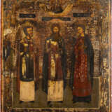AN ICON SHOWING STS. SAMON, GURIY AND AVIV - фото 1