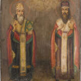 IKONE MIT DEN HEILIGEN BLASIUS UND CHARALAMPIUS - Foto 1
