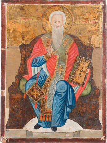 AN ICON SHOWING ST. MODESTUS - photo 1