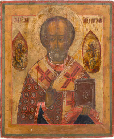 AN ICON SHOWING ST. NICHOLAS OF MYRA - photo 1