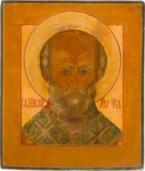 IKONE MIT DEM HEILIGEN NIKOLAUS VON MYRA