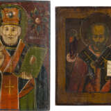 TWO ICONS SHOWING ST. NICHOLAS OF MYRA - photo 1