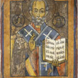 AN ICON SHOWING ST. NICHOLAS OF MYRA - photo 1