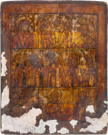 THREE ICONS: A MULTI-PARTITE ICON, A VITA ICON OF ST. NICHOLAS OF MYRA AND ST. NICHOLAS - photo 3