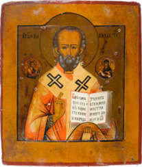 AN ICON SHOWING ST. NICHOLAS OF MYRA