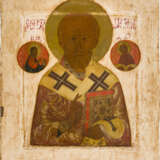 IKONE MIT DEM HEILIGEN NIKOLAUS VON MYRA - Foto 1