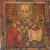 TWO ICONS SHOWING ST. NICHOLAS OF MYRA AND CHRIST PANTOKRATOR - photo 3