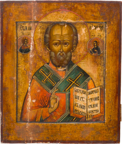 AN ICON SHOWING ST. NICHOLAS THE MIRACLE WORKER - photo 1