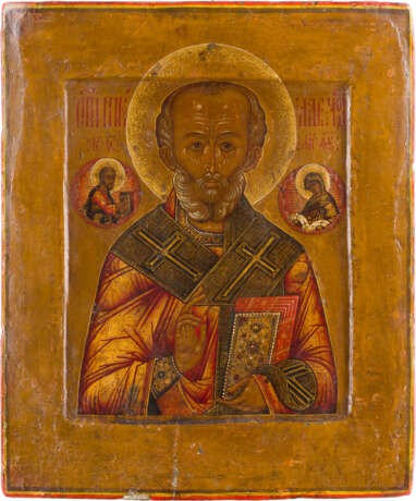 A FINE ICON OF ST. NICHOLAS OF MYRA - photo 1