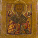 A FINE ICON OF ST. NICHOLAS OF MYRA - photo 1
