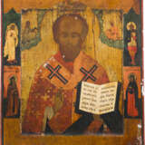 AN ICON SHOWING ST. NICHOLAS OF MYRA - photo 1