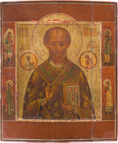 TWO ICONS: ST. NICHOLAS OF MYRA AND THE DESCENT INTO HELL - photo 2