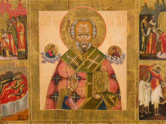 A VERY FINE VITA ICON OF ST. NICHOLAS OF MYRA - photo 3